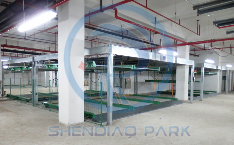 雙層地下立體停車庫(kù)